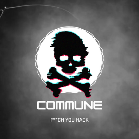 Black and White Skull Game Over Animated Logo.png